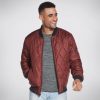 Herren SKECHERS Oberteile | Skechers Apparel Apex Quilted Jacket