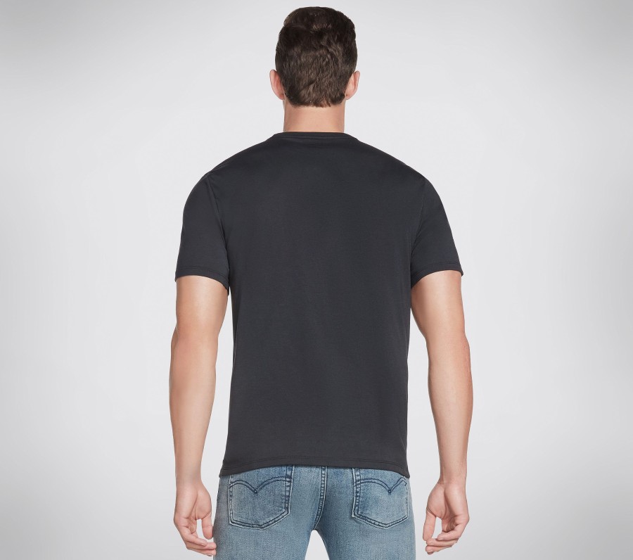 Herren SKECHERS Oberteile | Skechers Apparel Made To Go Everywhere Tee Shirt