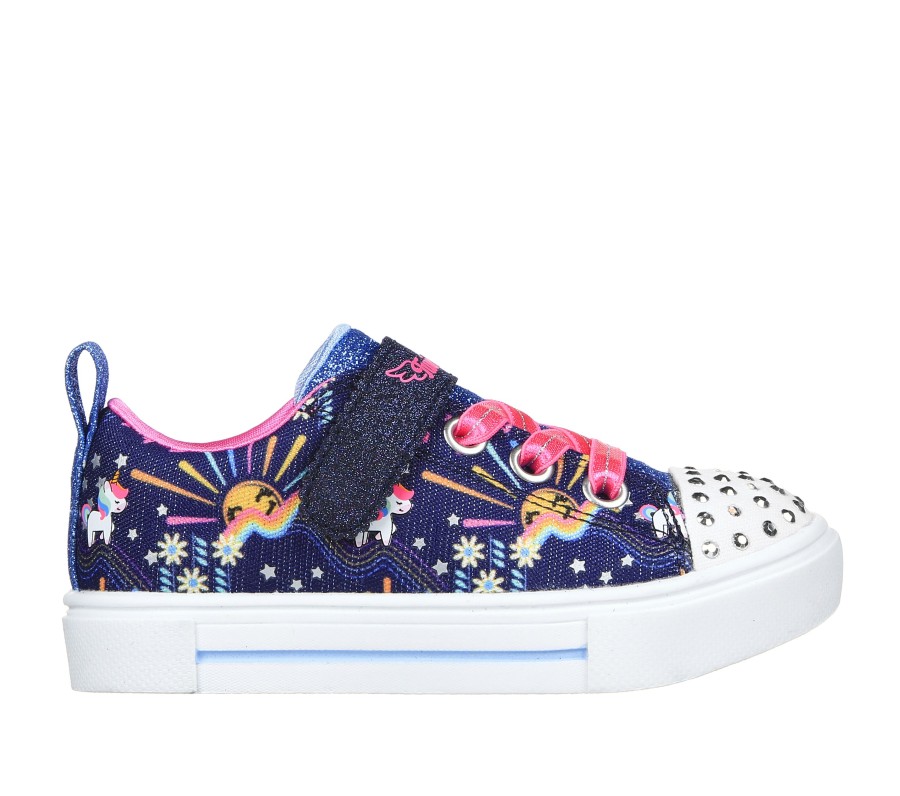 Kinder SKECHERS Schnurer | Twinkle Sparks - Unicorn Sunshine