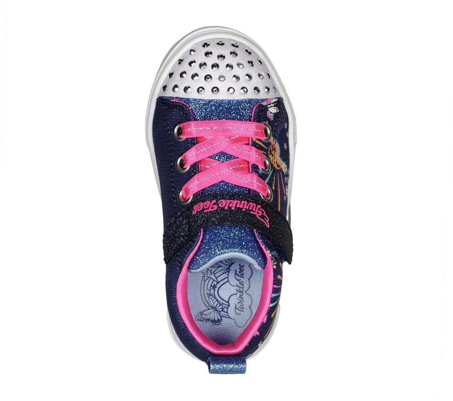 Kinder SKECHERS Schnurer | Twinkle Sparks - Unicorn Sunshine