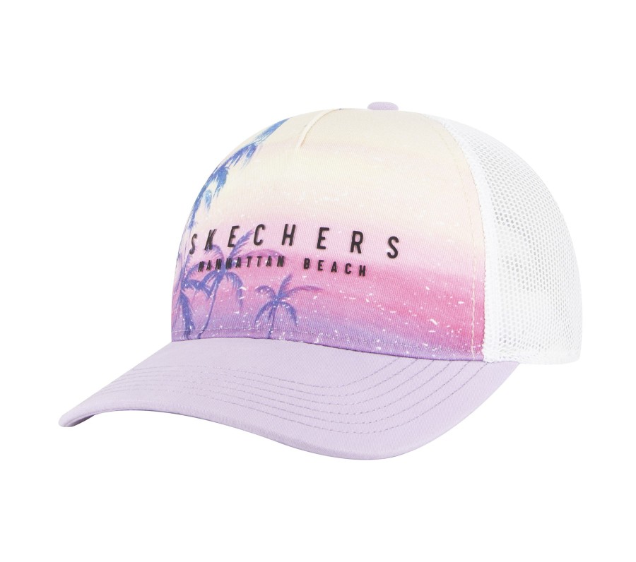 Bekleidung SKECHERS Accessoires | Skechers Palm City Trucker Hat