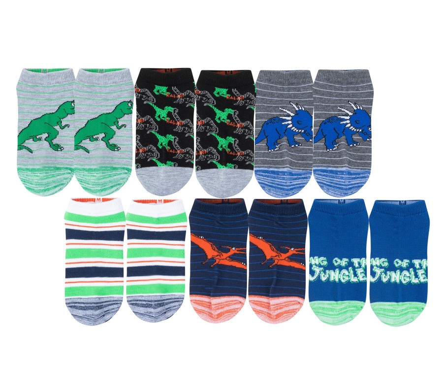 Damen SKECHERS Socken | Dino Stripe Socks - 6 Pack