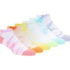 Damen SKECHERS Socken | Tie-Dye Pastel Socks - 6 Pack