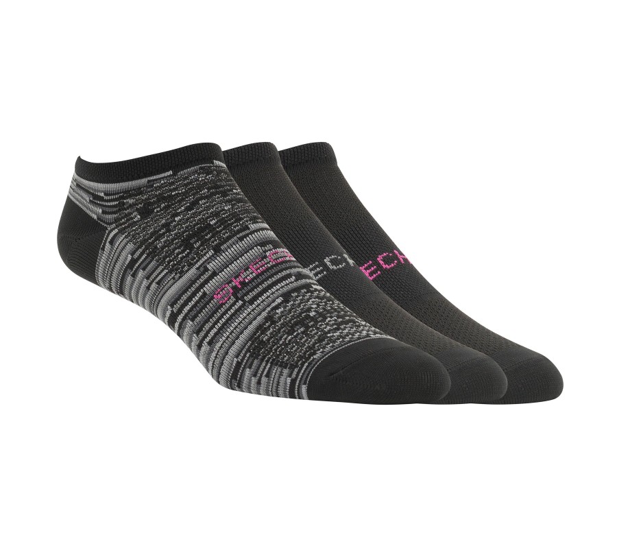 Bekleidung SKECHERS Accessoires | 3 Pack No Show Microfiber Socks