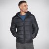 Herren SKECHERS Oberteile | Go Walk Parkway Hooded Puffer