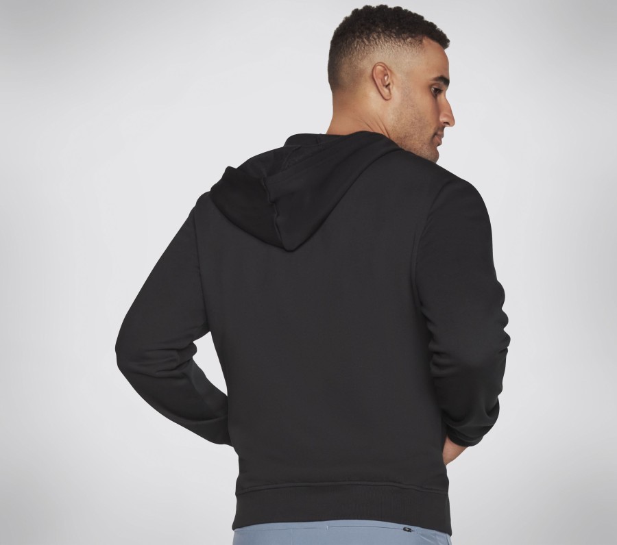 Herren SKECHERS Oberteile | Skech-Sweats Overland Full Zip Hoodie