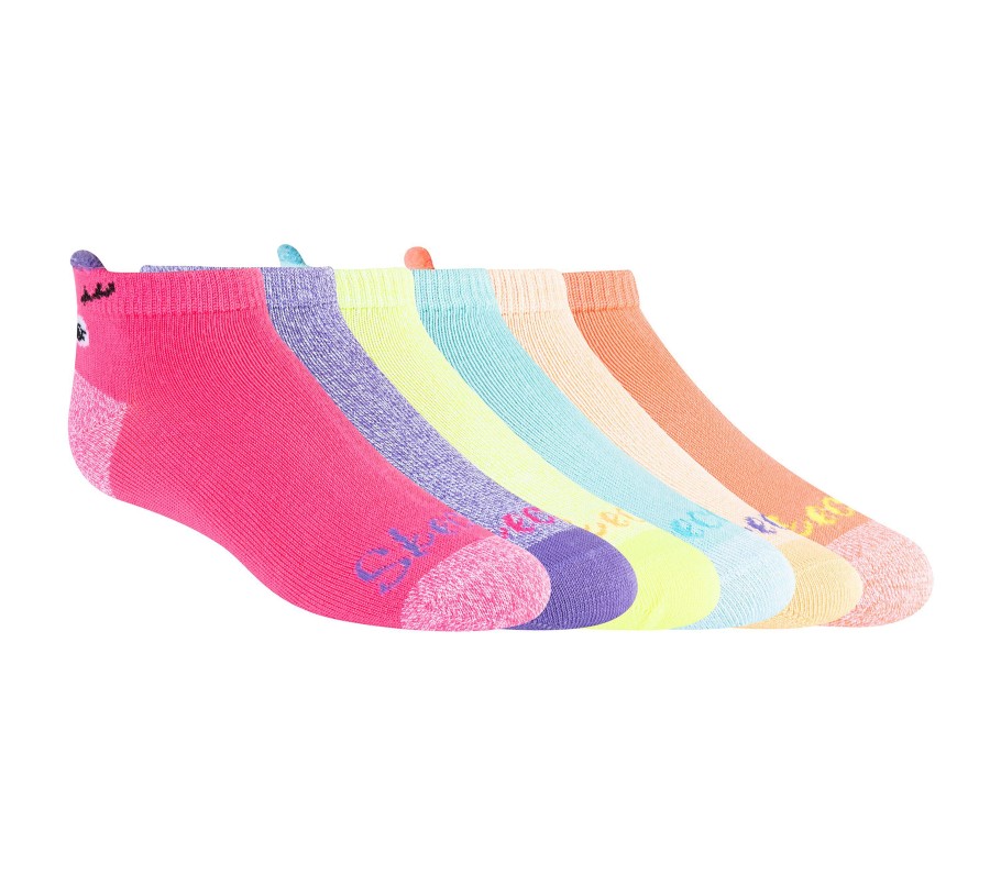 Damen SKECHERS Socken | 3D Ears Critter Socks - 6 Pack