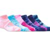 Damen SKECHERS Socken | 6 Pack Low Cut Tie-Dye Socks