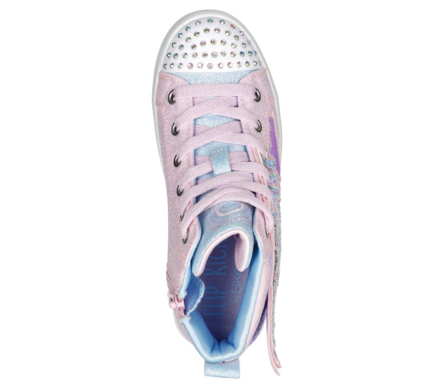 Kinder SKECHERS Schnurer | Flip Kicks: Twi-Lites 2.0 - Wing Brights