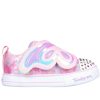 Kinder SKECHERS Slip-Ons | Twinkle Toes: Shuffle Lite - Butterfly Swirl