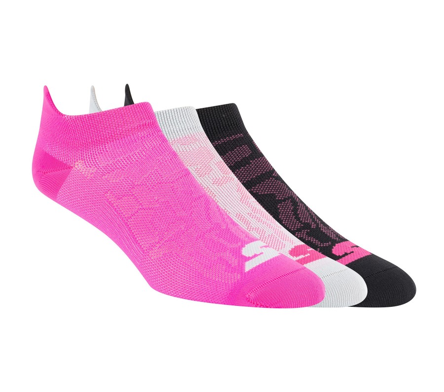 Bekleidung SKECHERS Accessoires | 3 Pack Mesh Top Low Cut Socks