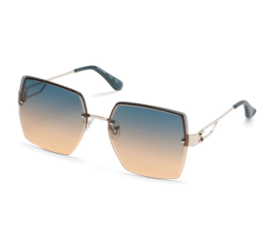 Bekleidung SKECHERS Sonnenbrillen | Oversized Rimless Square Sunglasses