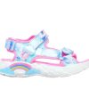 Kinder SKECHERS Light Up | Rainbow Racer Sandal - Summer Sky