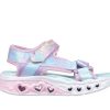 Kinder SKECHERS Light Up | Flutter Hearts Sandal