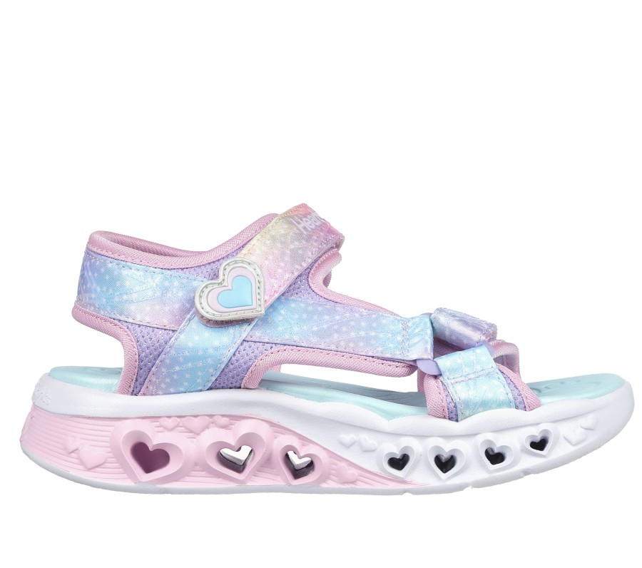 Kinder SKECHERS Light Up | Flutter Hearts Sandal