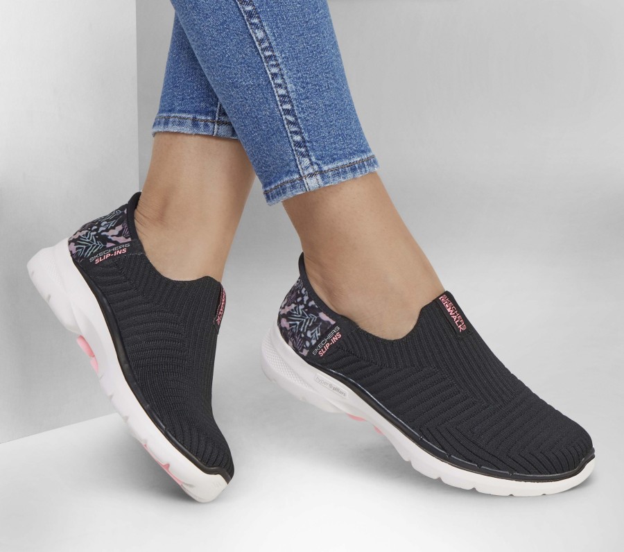 Damen SKECHERS Slip-Ons | Skechers Slip-Ins: Go Walk 6 - Tropical Bay