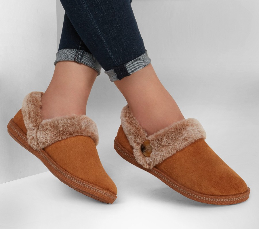 Damen SKECHERS Hausschuhe | Cozy Campfire - Fresh Toast