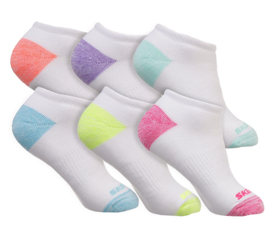 Damen SKECHERS Socken | 6 Pack Low Cut Walking Socks