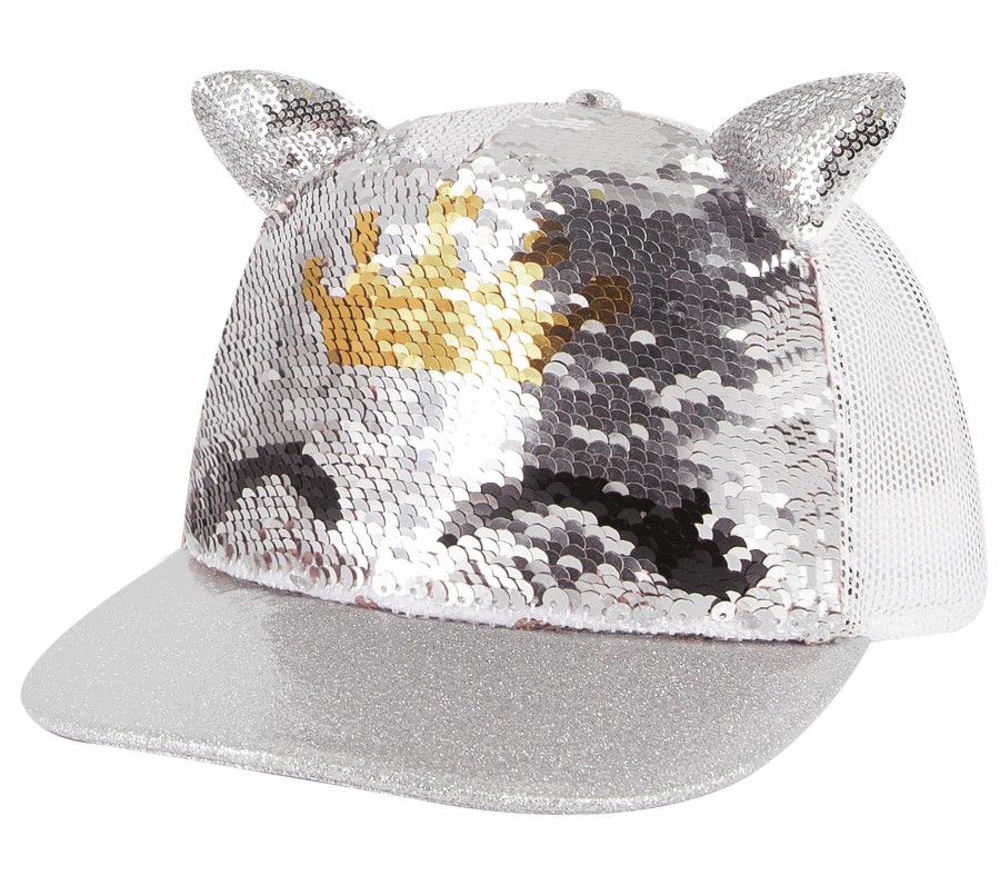 Damen SKECHERS Mutzen | Skechers Caticorn Sequin Trucker Hat