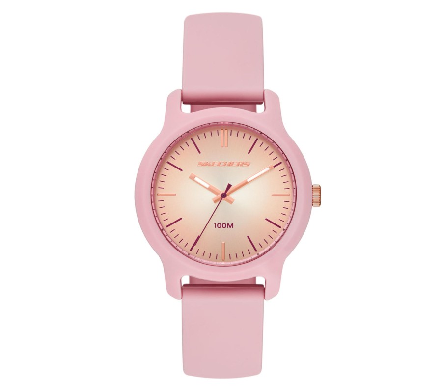 Bekleidung SKECHERS Accessoires | Ostrom Gold Pink Burg Watch