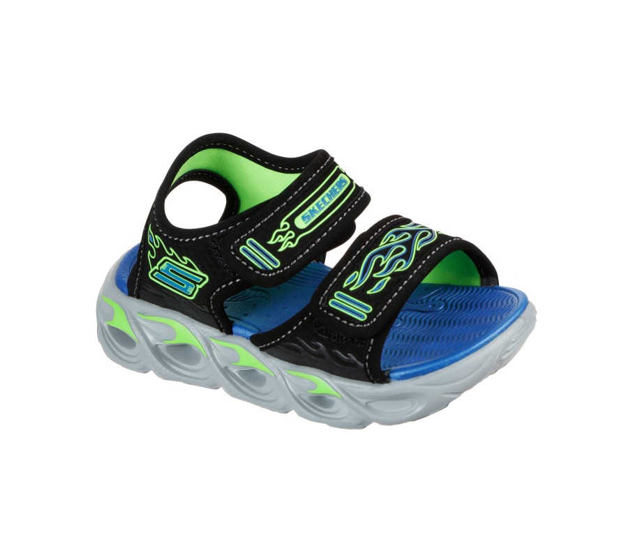 Kinder SKECHERS Sandalen | S Lights: Thermo Splash - Heat-Flo