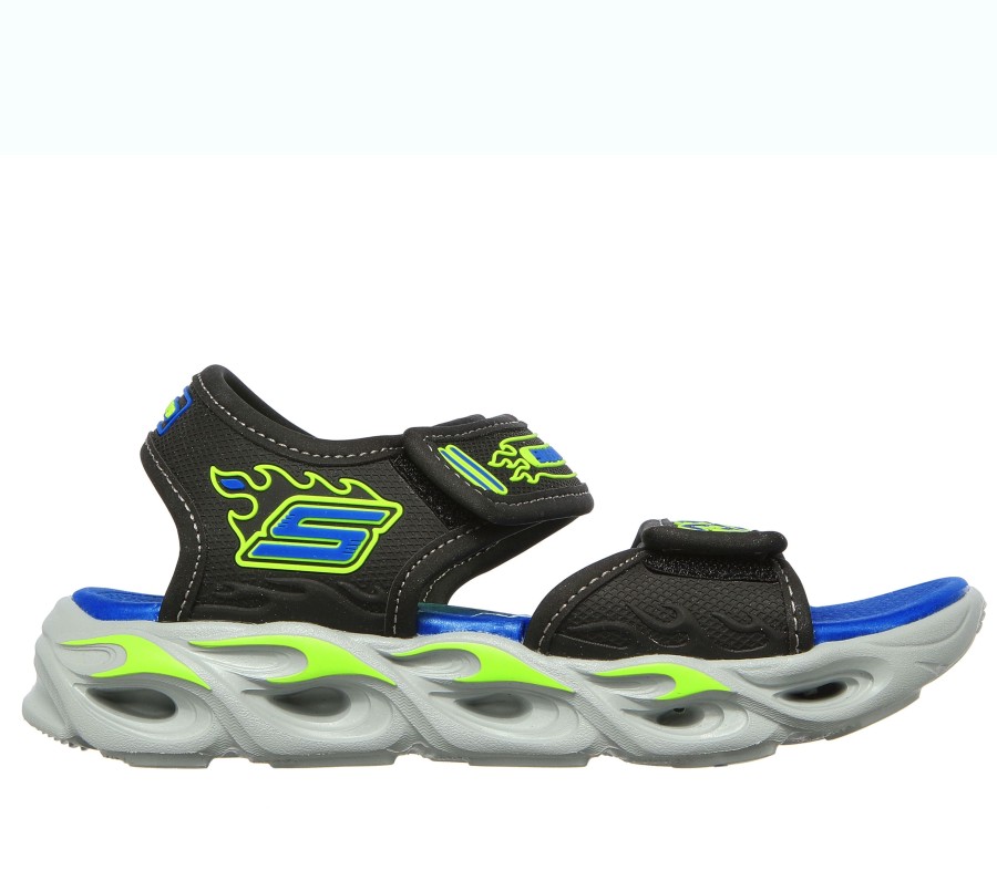 Kinder SKECHERS Sandalen | S Lights: Thermo Splash - Heat-Flo