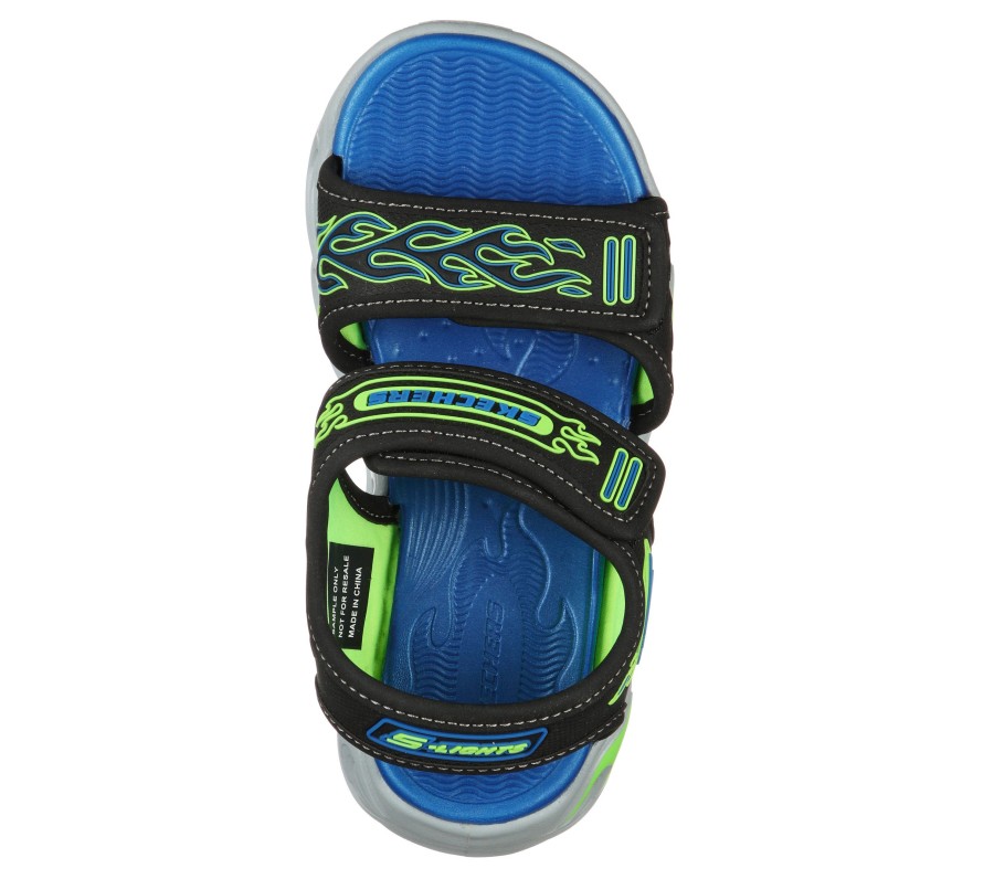 Kinder SKECHERS Sandalen | S Lights: Thermo Splash - Heat-Flo