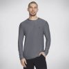 Herren SKECHERS Oberteile | Go Dri All Day Ls Diamond Tee