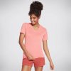 Damen SKECHERS Oberteile | Skechers Apparel Tranquil Pocket Tee