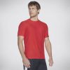 Herren SKECHERS Oberteile | Go Dri All Day Solid Tee