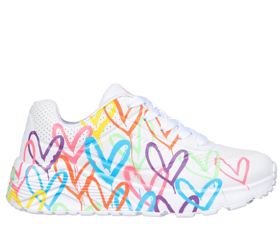 Kinder SKECHERS Sneaker Casual | Skechers X Jgoldcrown: Uno Lite - Spread The Love