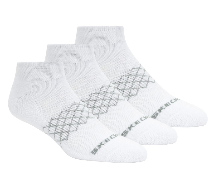 Bekleidung SKECHERS Accessoires | 3 Pack Diamond Quarter Socks