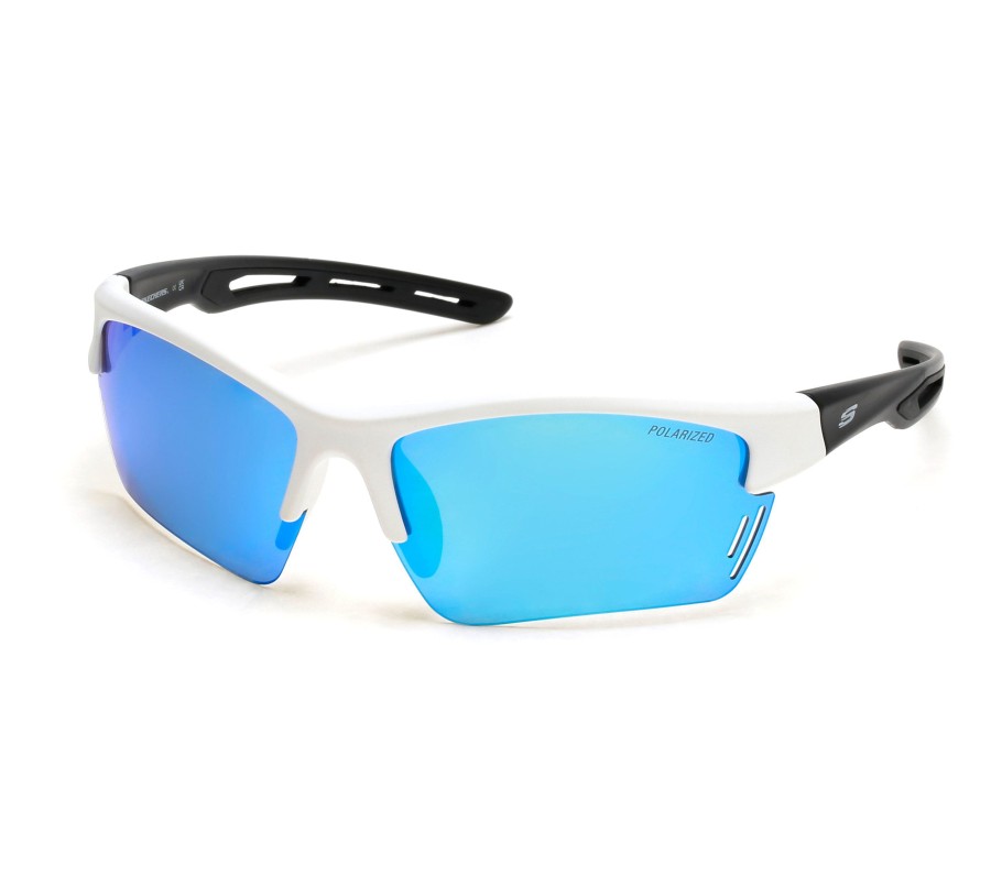 Bekleidung SKECHERS Sonnenbrillen | Semi-Rimless Sport Wrap Sunglasses