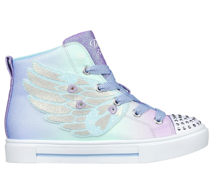 Kinder SKECHERS Schnurer | Twinkle Toes: Twinkle Sparks - Wing Charm