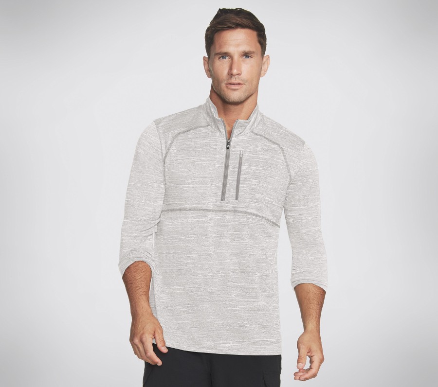 Herren SKECHERS Oberteile | On The Road 1/4 Zip