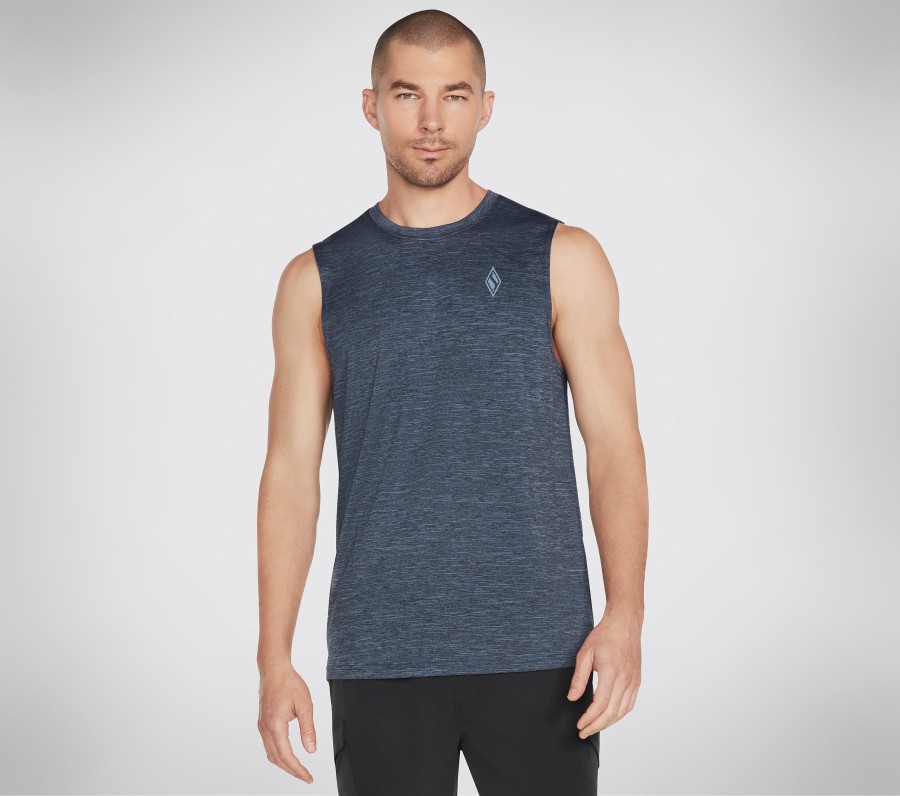 Herren SKECHERS Oberteile | Skechers Apparel On The Road Muscle Tank