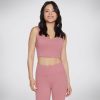 Damen SKECHERS Oberteile | Gosculpt Scalloped Longline Bra