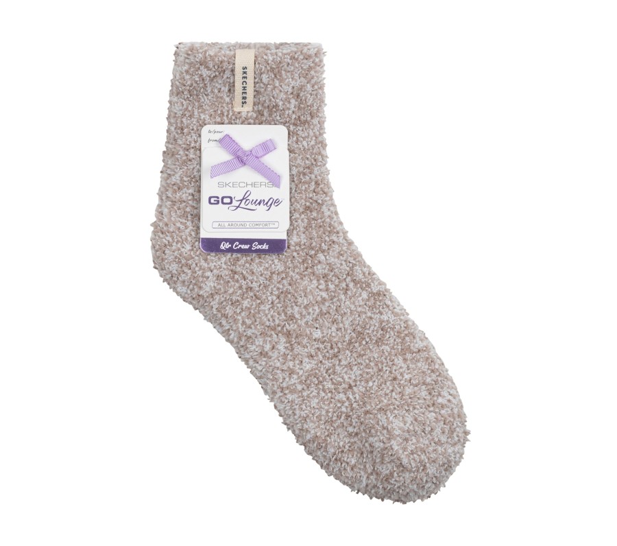 Damen SKECHERS Socken | 2 Pack Furry Quarter Socks