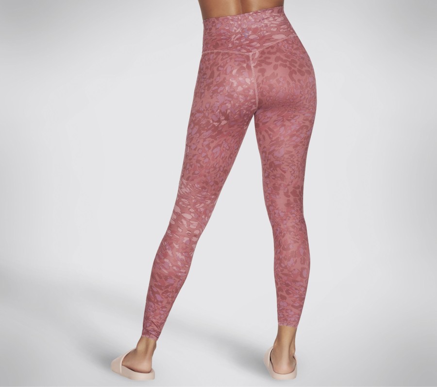 Damen SKECHERS Hosen | Go Sculpt Hw Leopard Legging