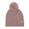 Bekleidung SKECHERS Winterbekleidung | Diamond Metallic Knit Pom Pom Beanie