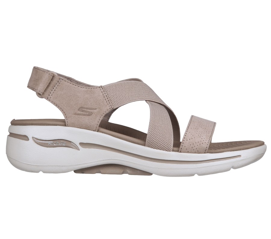 Damen SKECHERS Sandalen | Skechers Go Walk Arch Fit - Treasured