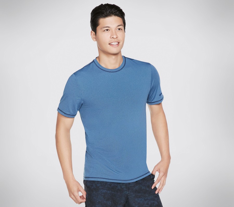 Herren SKECHERS Oberteile | Skechers Apparel Kinetic Tee Shirt