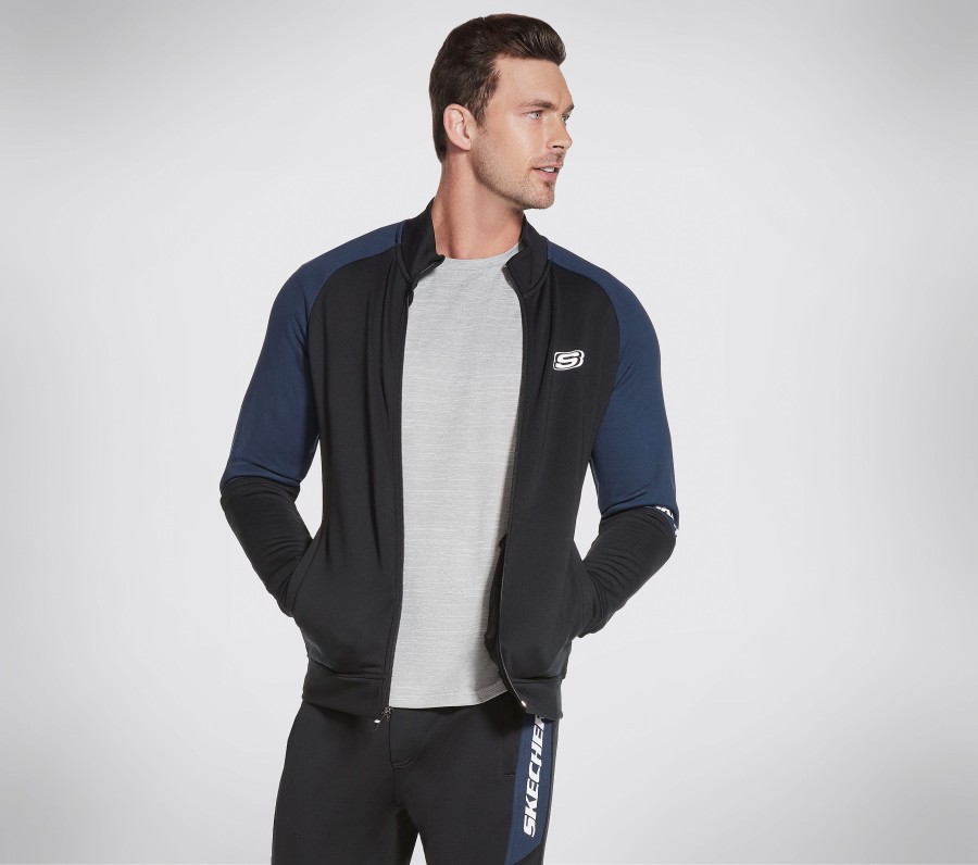 Herren SKECHERS Oberteile | Skechtech Full Zip Jacket