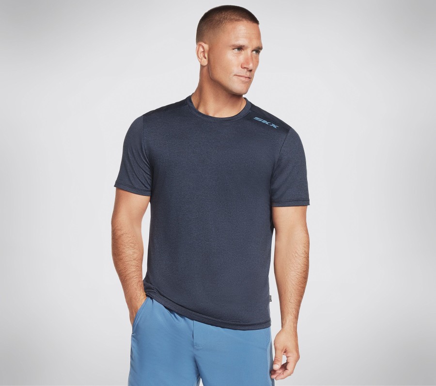 Herren SKECHERS Oberteile | Skechers Apparel Skech-Air Tee Shirt