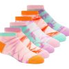 Damen SKECHERS Socken | 6 Pack Pastel Tie Dye Socks