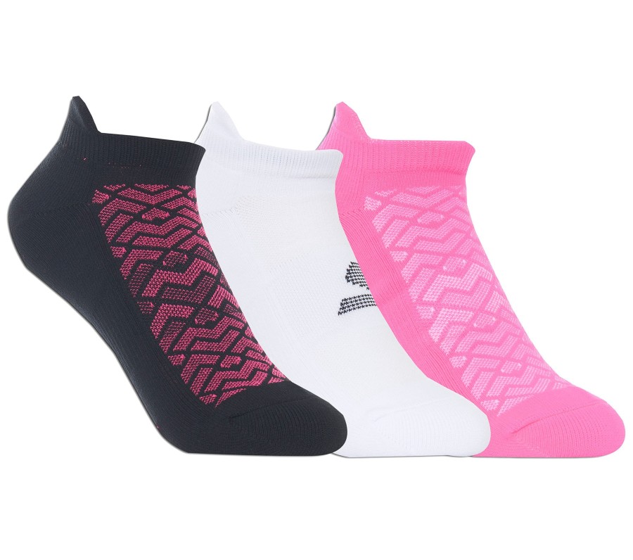 Bekleidung SKECHERS Accessoires | 3 Pack Half Terry Low Cut Athletic Socks