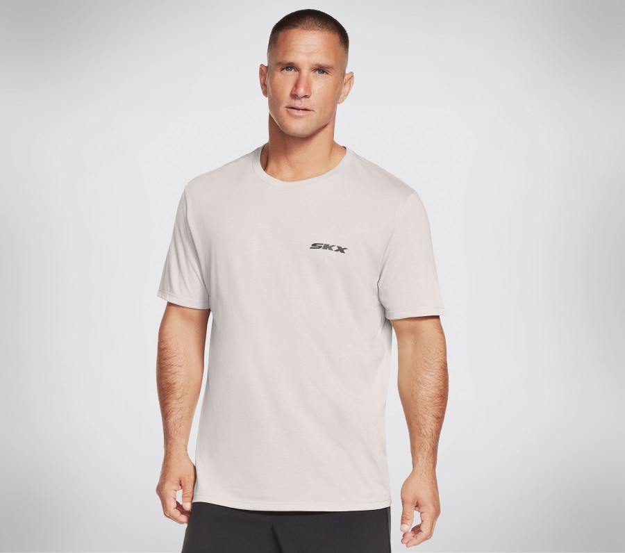 Herren SKECHERS Oberteile | Skechers Apparel Dri-Release Skx Tee Shirt