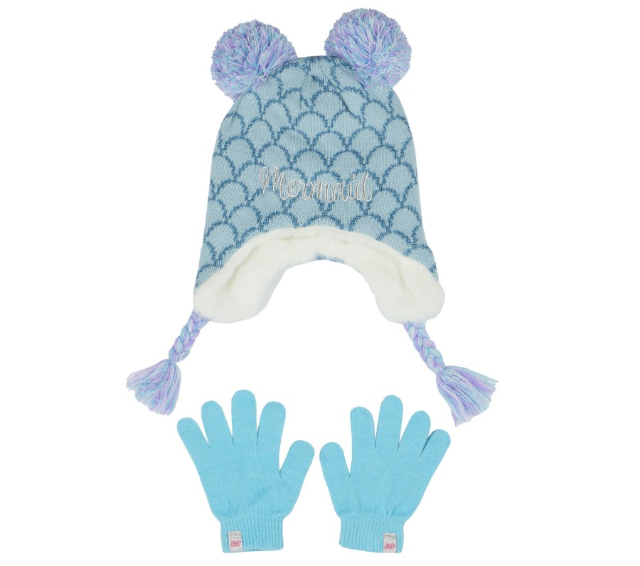 Bekleidung SKECHERS Winterbekleidung | Cold Weather Mermaid Hat & Glove 1 Pack