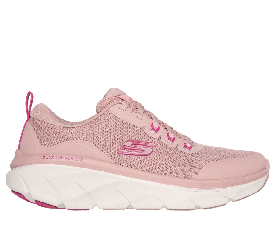 Damen SKECHERS Slip-Ons | Relaxed Fit: D'Lux Walker 2.0 - Radiant Rose