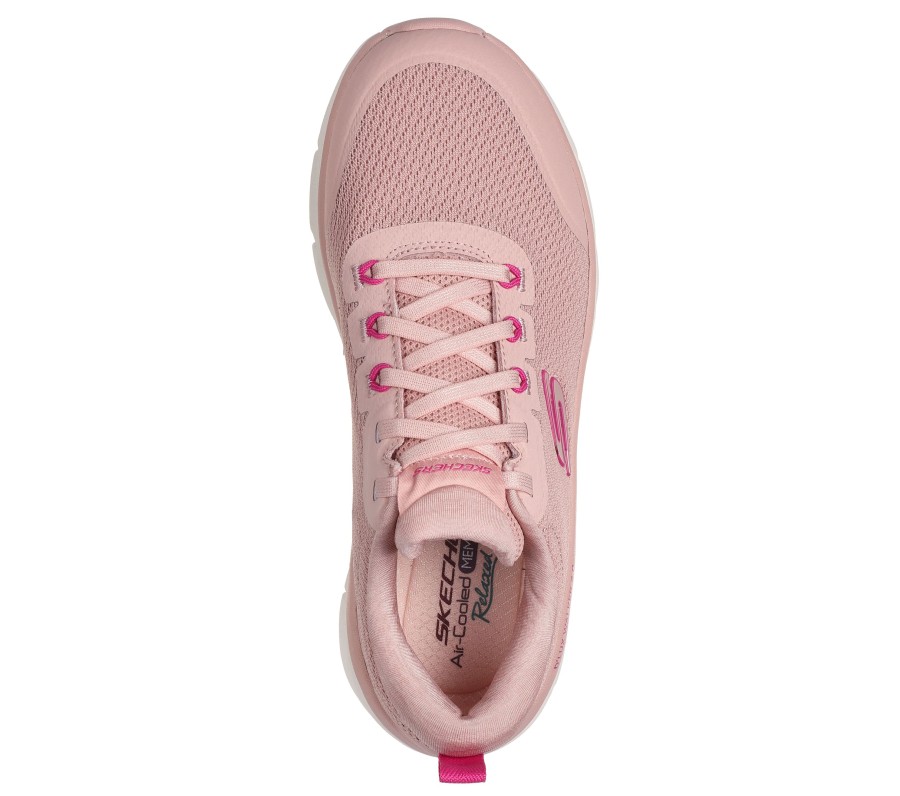 Damen SKECHERS Slip-Ons | Relaxed Fit: D'Lux Walker 2.0 - Radiant Rose